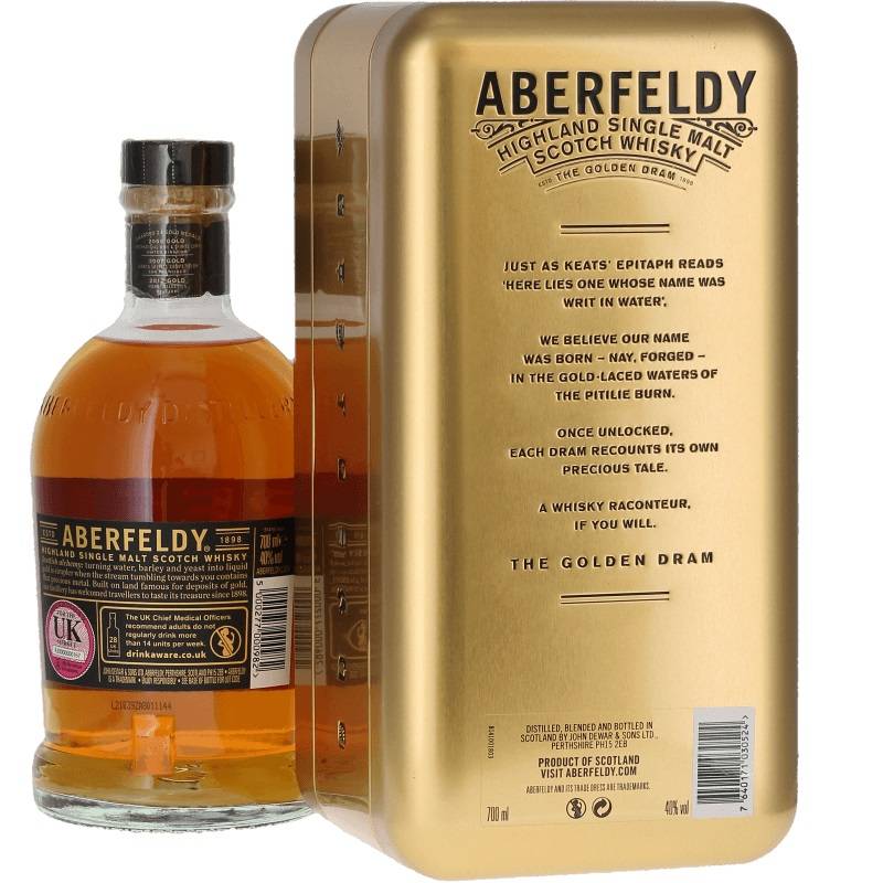 ABERFELDY 12 THE GOLDEN DRAM 0,70 L