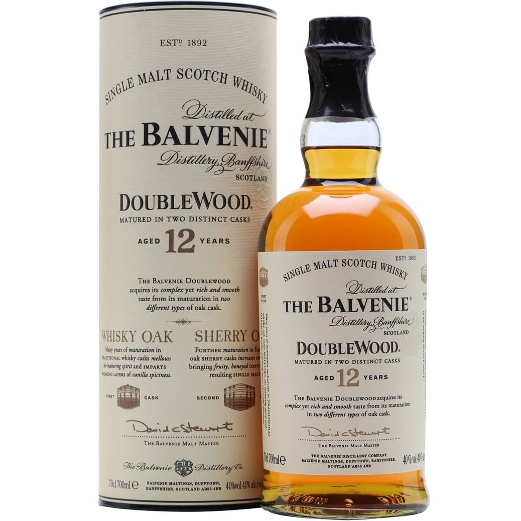 BALVENIE 12 DOUBLE WOOD 0,70 L