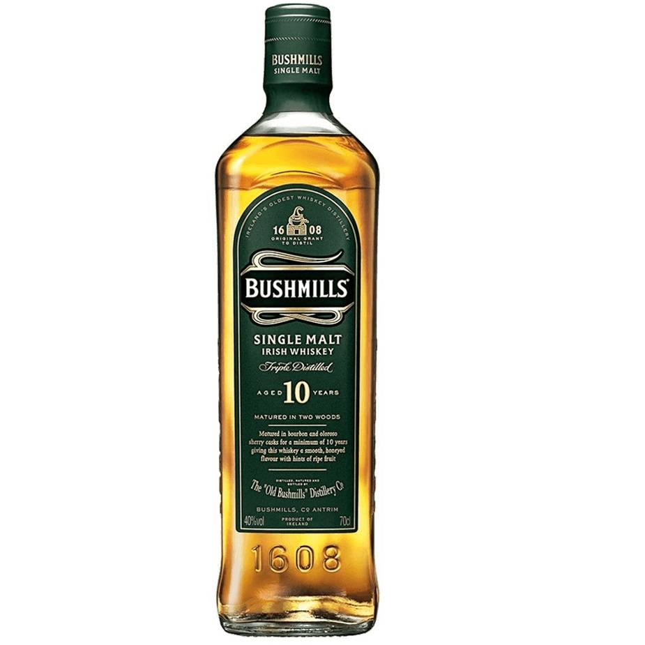 BUSHMILLS 10 SINGLE MALT 0,70 L