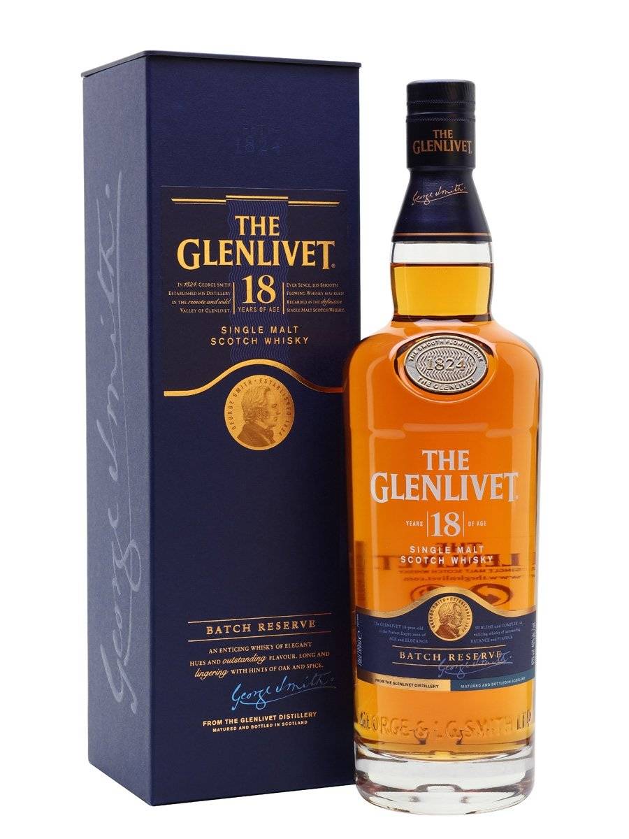 THE GLENLIVET 18 BATCH RESERVE 0,70 L