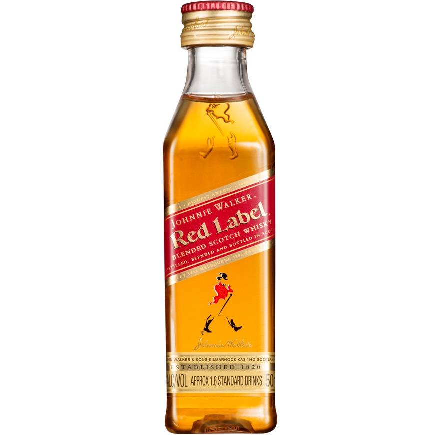 JOHNNIE WALKER RED LABEL 0,05 L