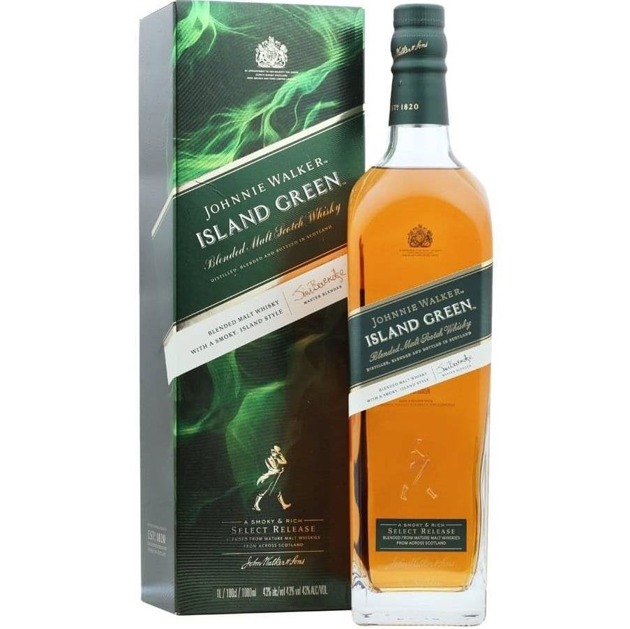 JOHNNIE WALKER ISLAND GREEN 1,00 L