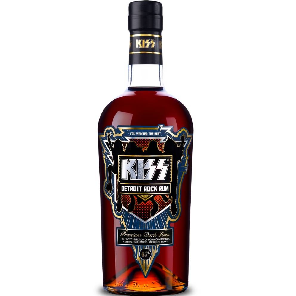 KISS DETROIT ROCK RUM 0,70 L