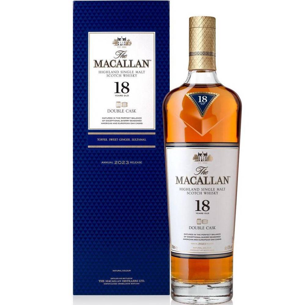 THE MACALLAN 18 DOUBLE CASK 2023 0,70 L