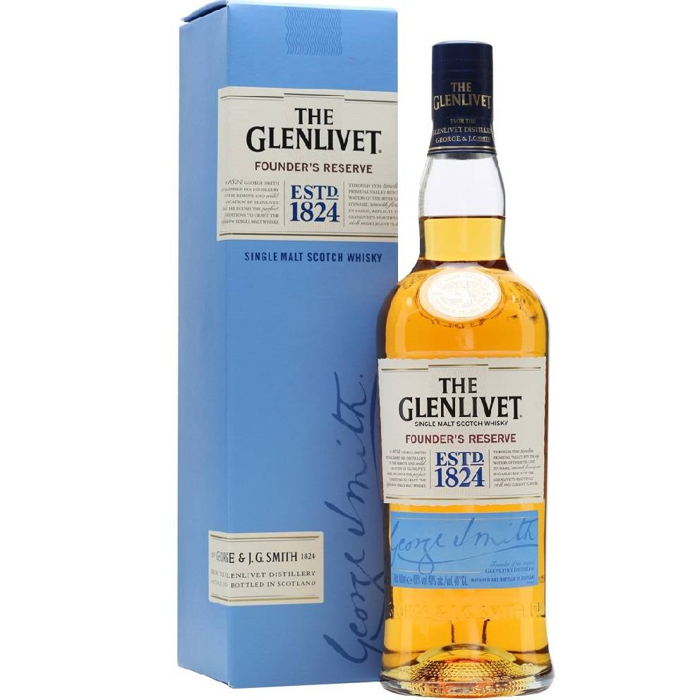 THE GLENLIVET FOUNDERS RESERVE 0,70 L