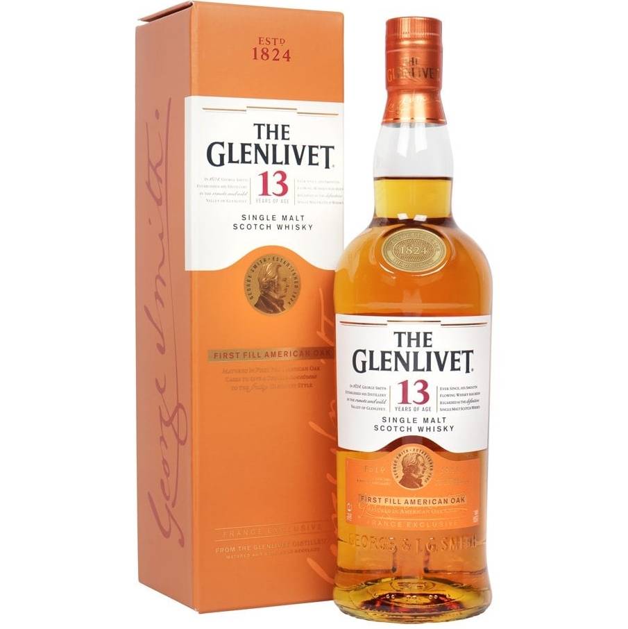THE GLENLIVET 13 FIRST FILL AMERICAN OAK 0,70 L